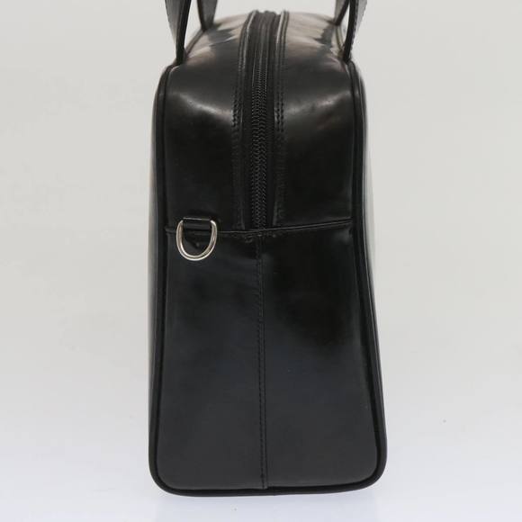 GUCCI Hand Bag Patent leather 2way Black Auth 67289 - Picture 4 of 16